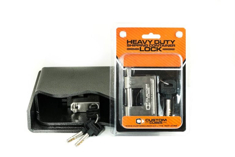 HEAVY DUTY Lock for Shipping Containers by Custom Cubes