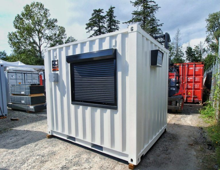 “Projector Room” for a Drive-in Movie Theatre