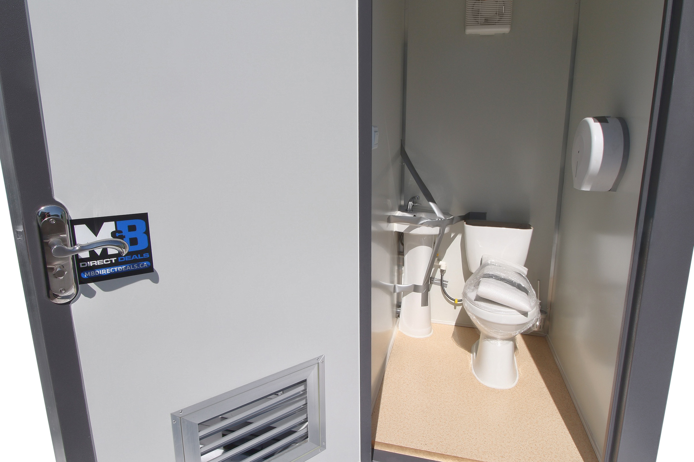 M&B | Double Stall Portable Washroom - Custom Cubes