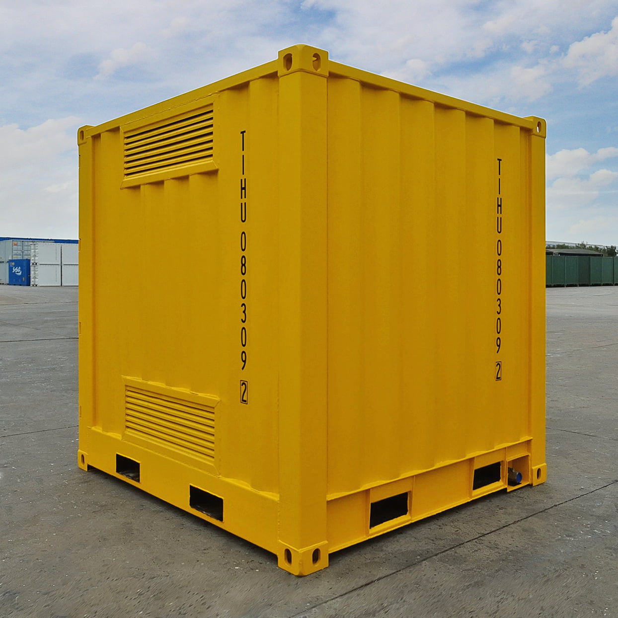8’HC Dangerous Goods Container - Custom Cubes