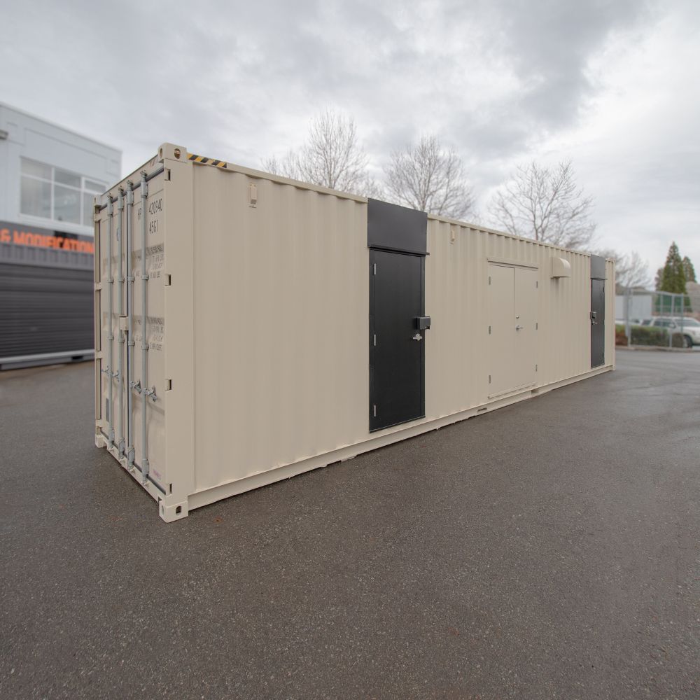 40’ Custom Industrial Container - Custom Cubes