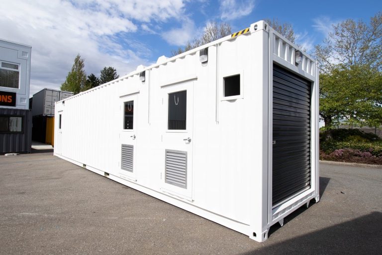 40’ Custom Mechanical Enclosure