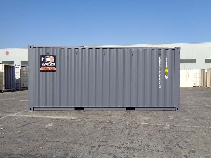 20′ New (1-trip) Shipping Container - Custom Cubes