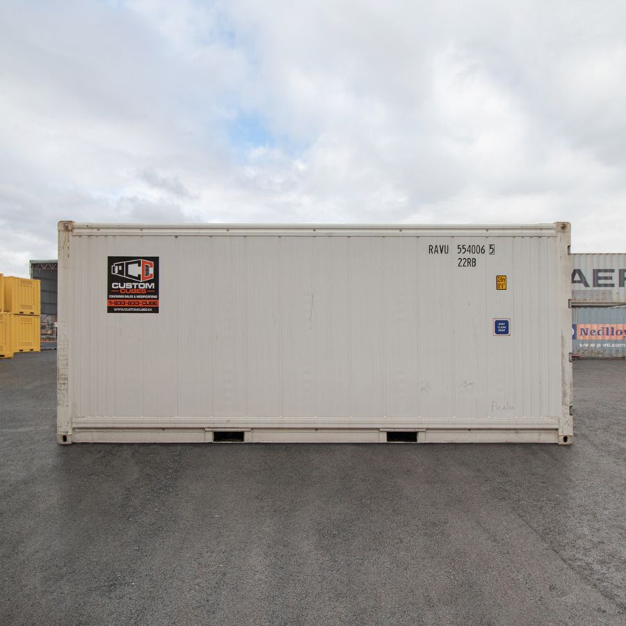 20’ New (1-trip) Refrigerated Container (Working Reefer) - Custom Cubes