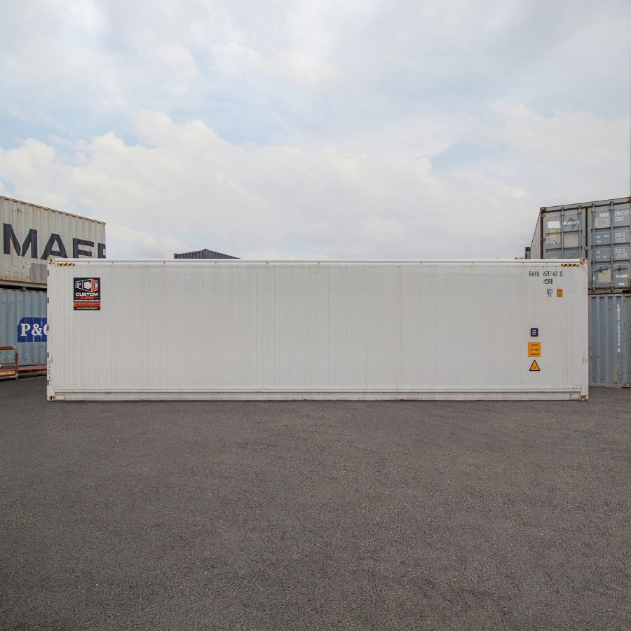 40’HC New (1-trip) Refrigerated Container (Working Reefer) - Custom Cubes