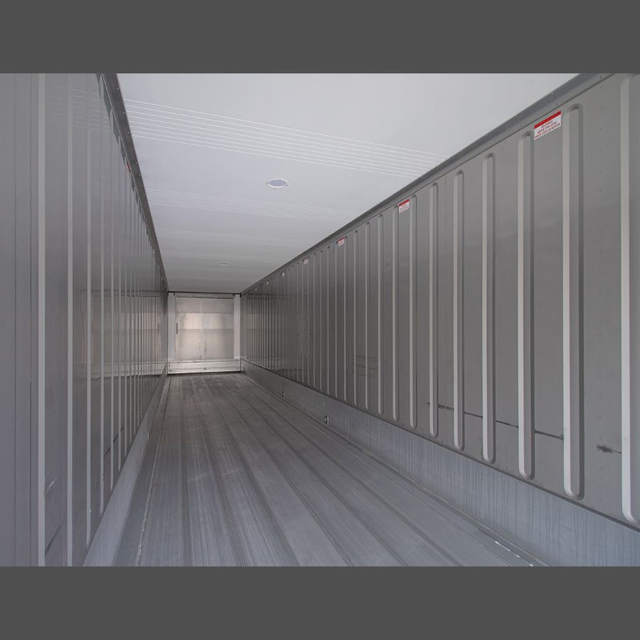 40’HC New (1-trip) Refrigerated Container (Working Reefer) - Custom Cubes