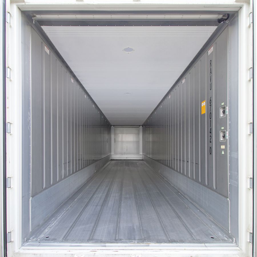 40’HC New (1-trip) Refrigerated Container (Working Reefer) - Custom Cubes