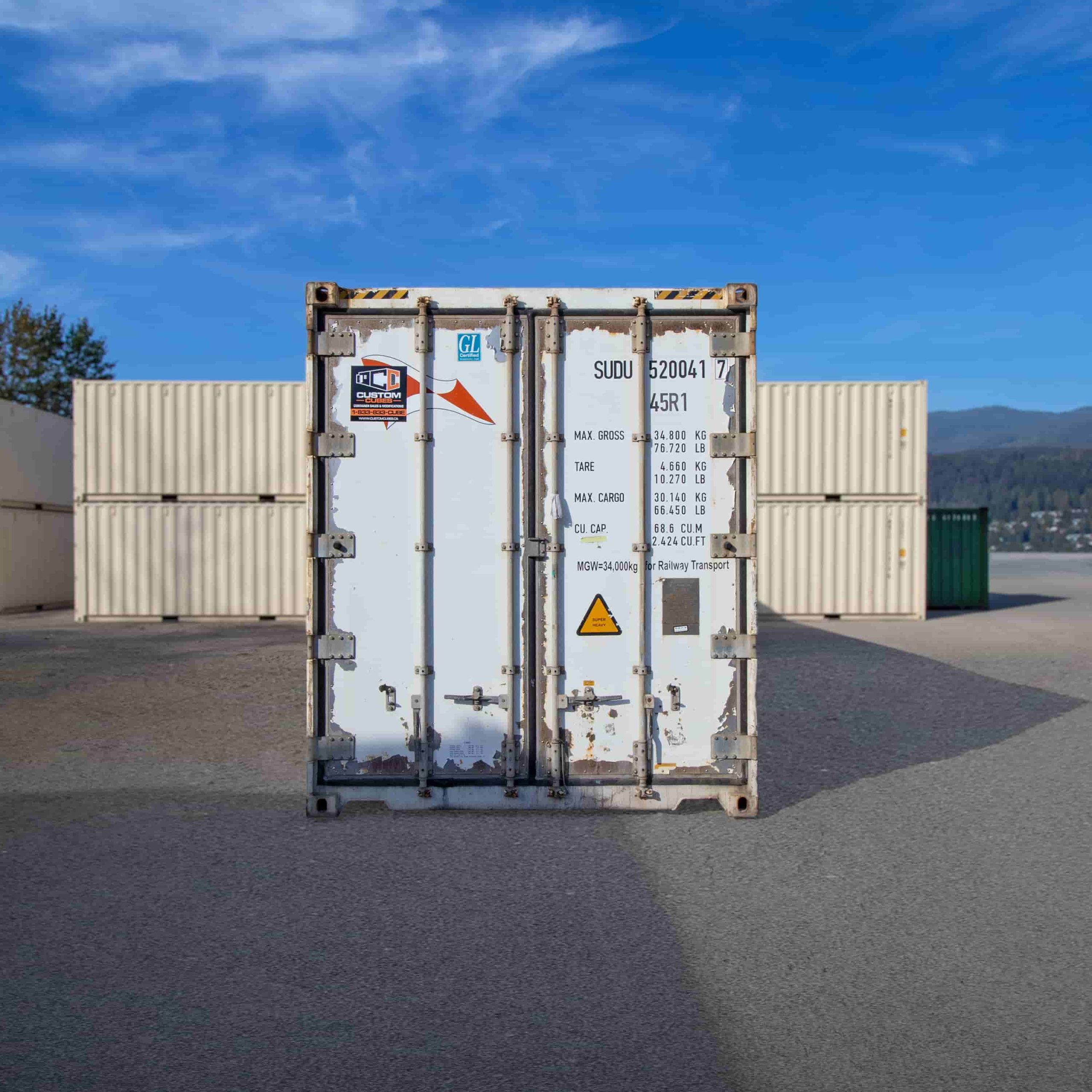40’HC Used Refrigerated Container (Working Reefer) - Custom Cubes