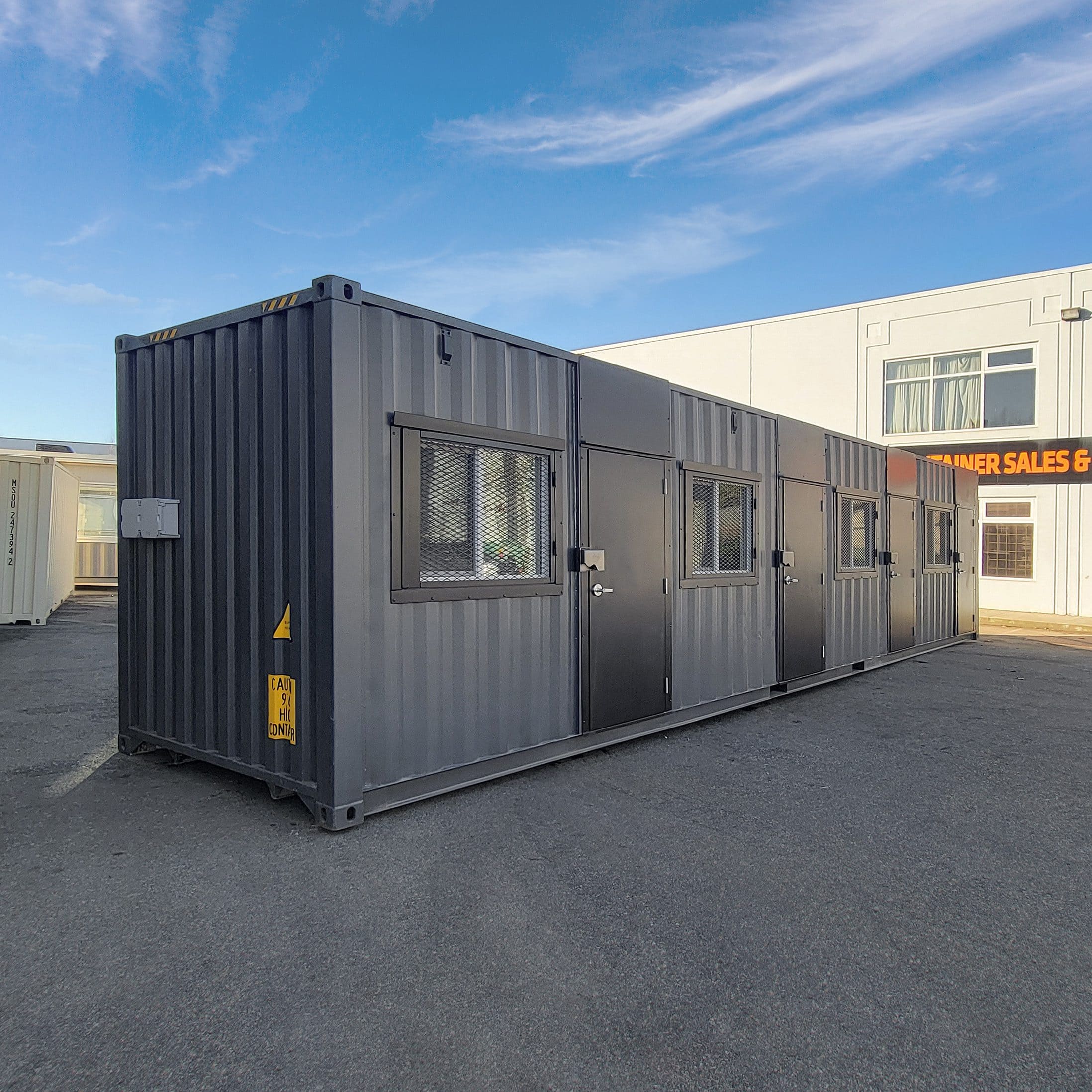 40’ OFFICE CUBE – 4 x Separate Offices - Custom Cubes