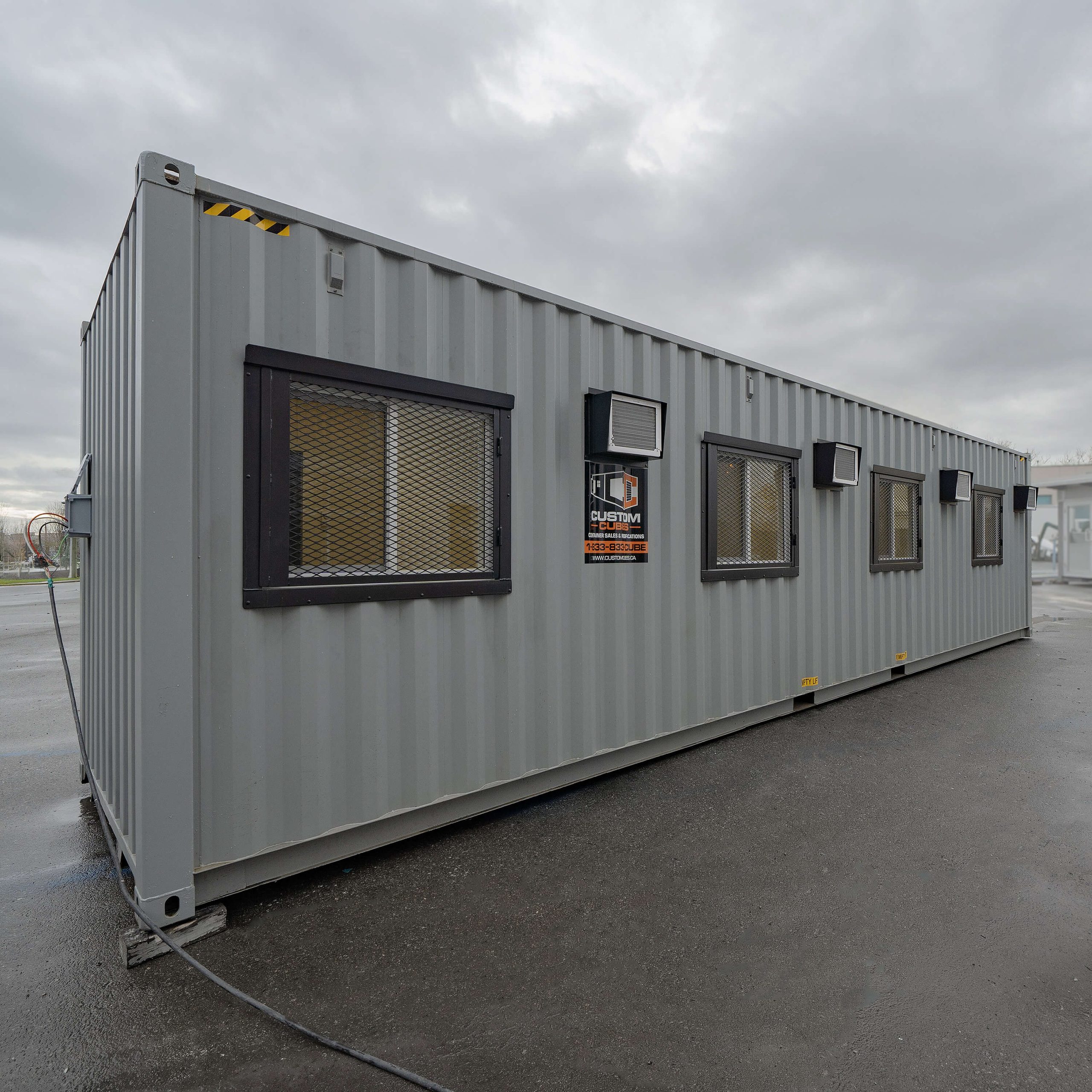 40’ OFFICE CUBE – 4 x Separate Offices - Custom Cubes