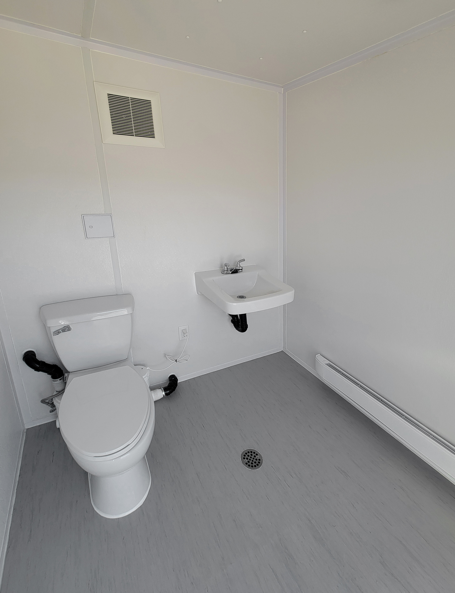 Two Stall Self Contained Lavatory - Custom Cubes