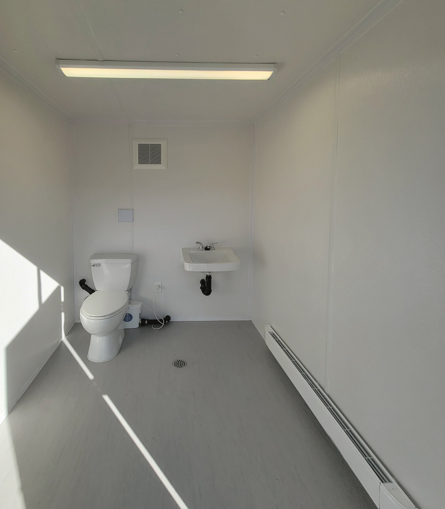 Two Stall Self Contained Lavatory - Custom Cubes