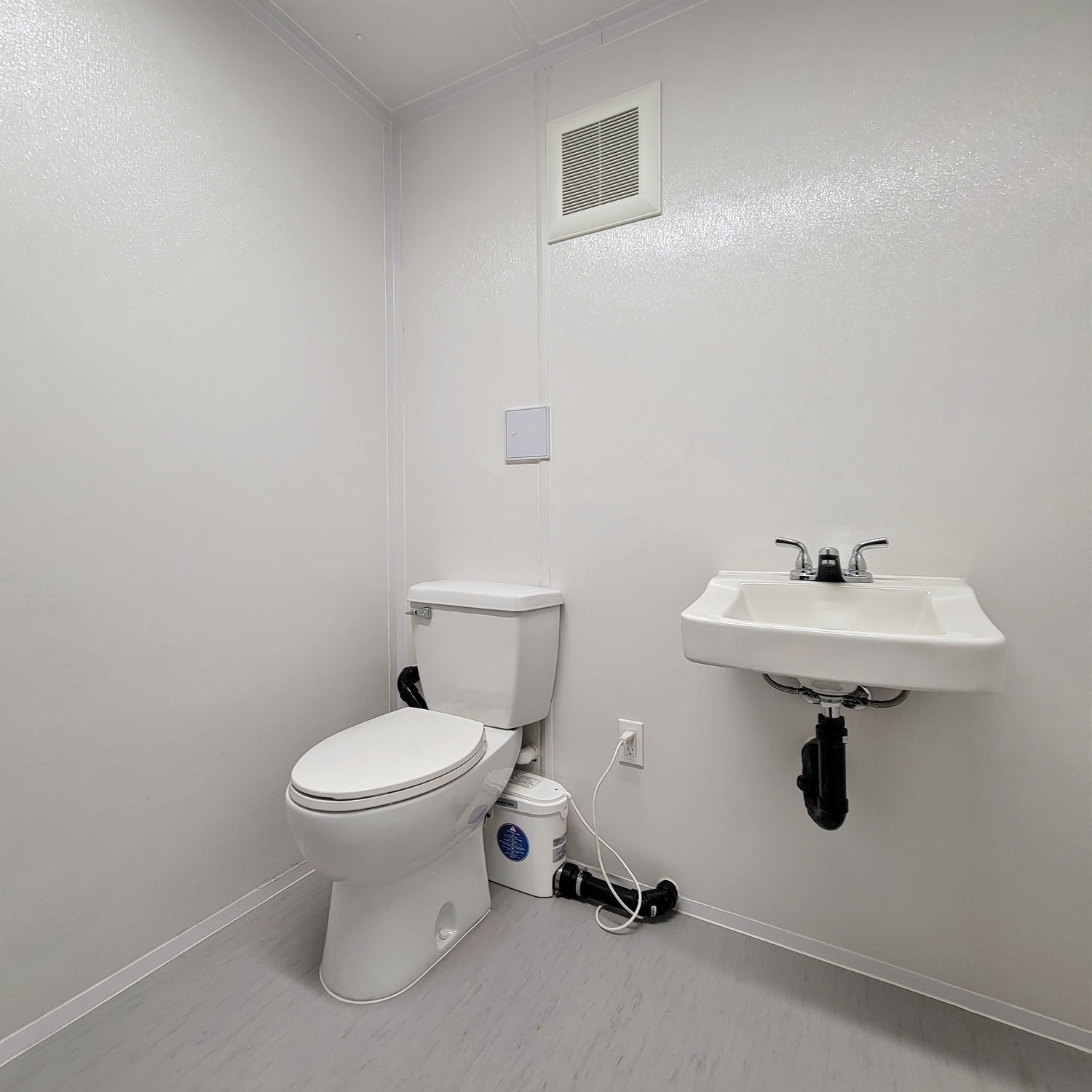 Two Stall Self Contained Lavatory - Custom Cubes