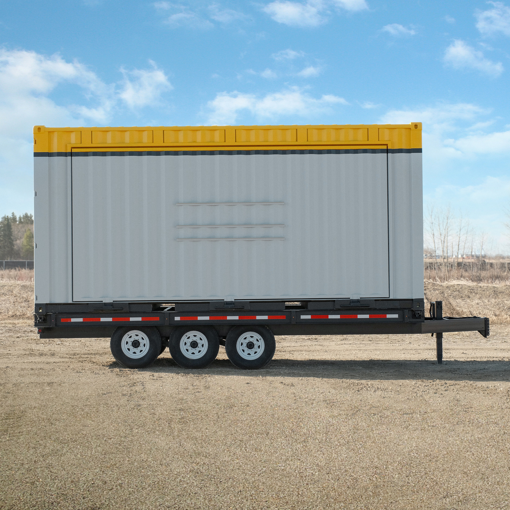 20′ w/ Battery operated drop down wall - Custom Cubes