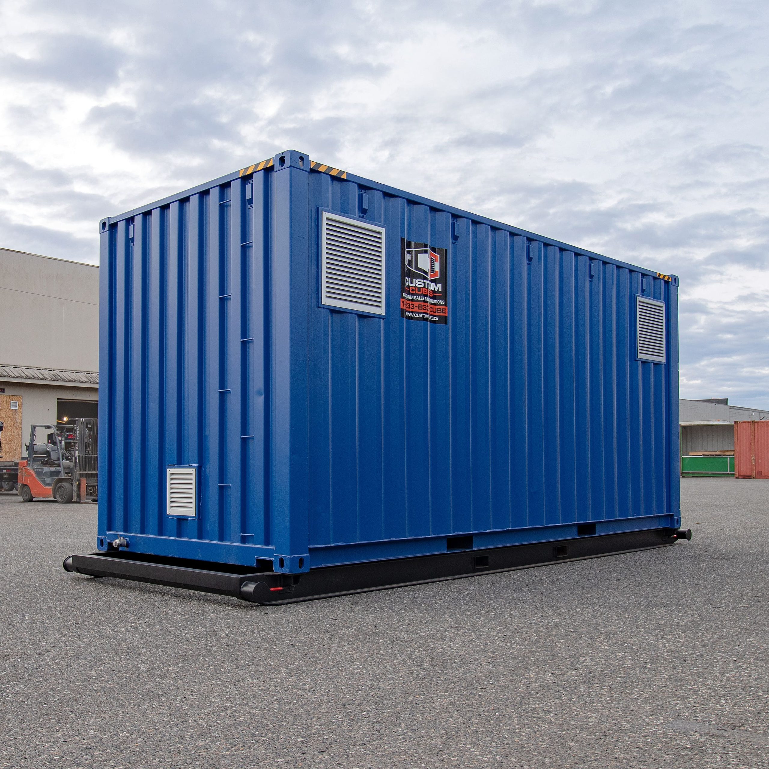 Engineered Skid-Mounted Containment Units - Custom Cubes