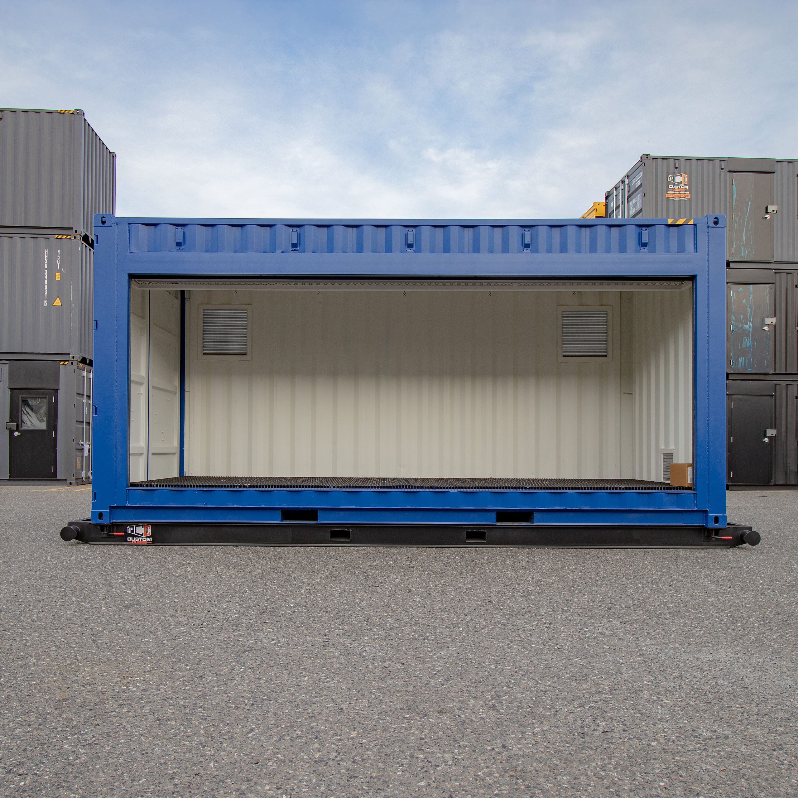 Engineered Skid-Mounted Containment Units - Custom Cubes